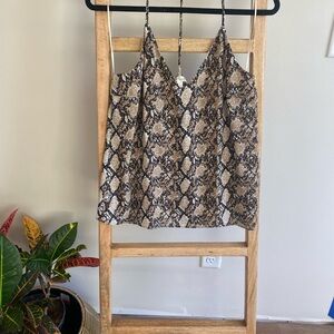 Nine Britton Snake Print Camisole